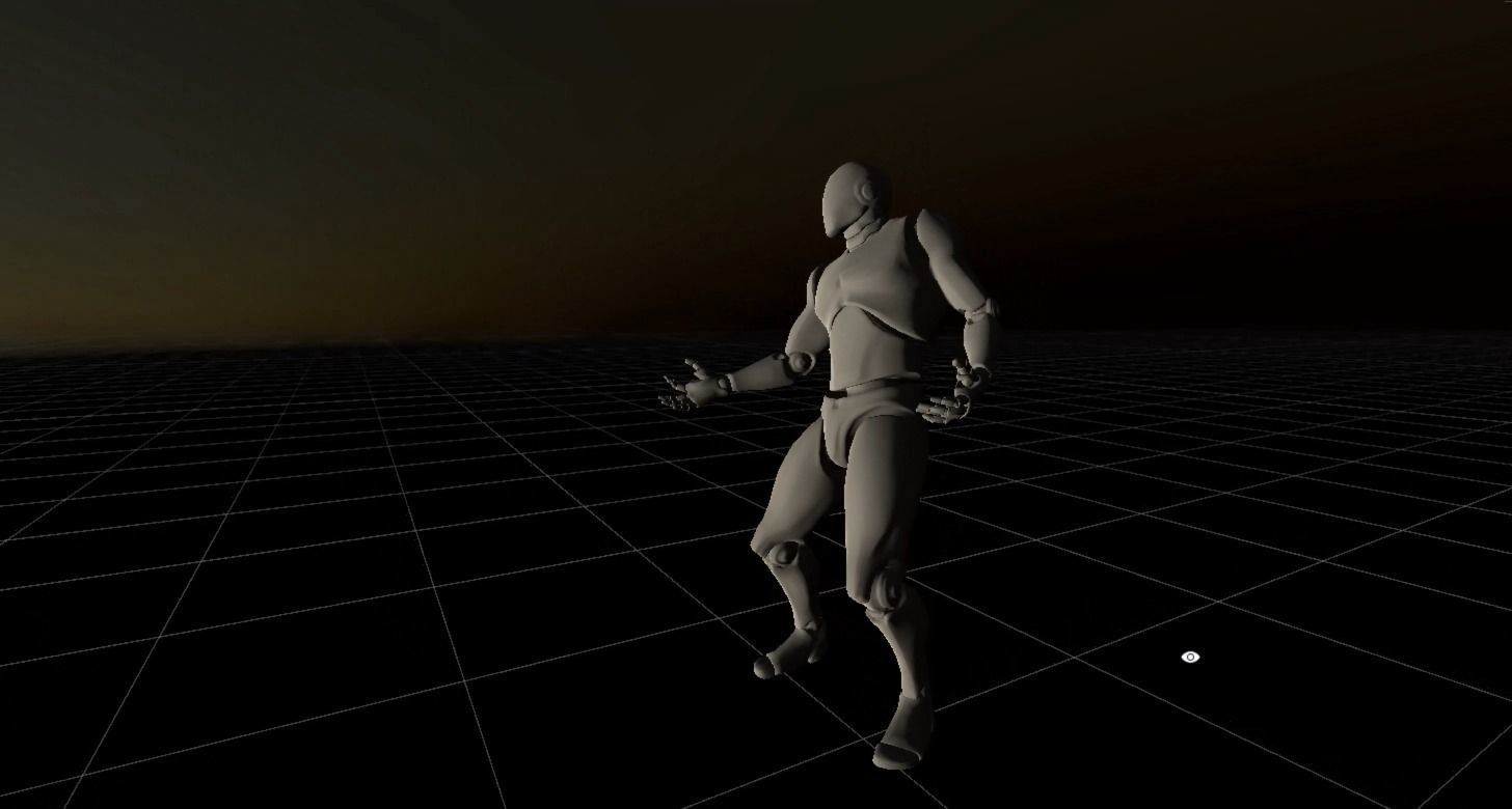 Attack Horror Animations  25 dynamic animations for UE4 skeleton Low-poly 3D model_10
