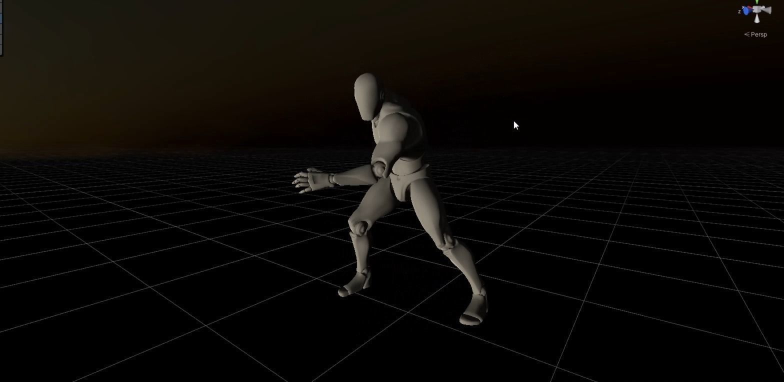 Attack Horror Animations  25 dynamic animations for UE4 skeleton Low-poly 3D model_9