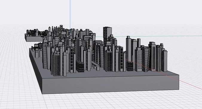 New Cypress City 3D model