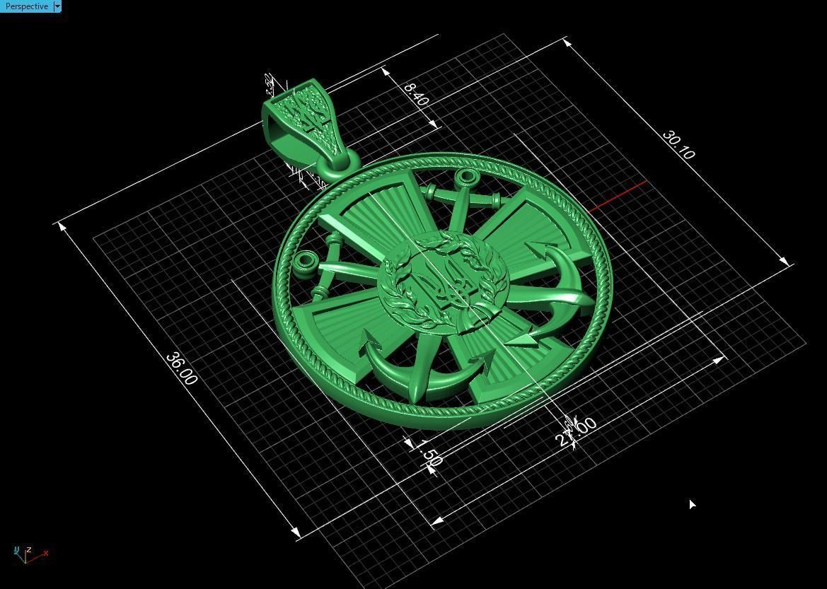 Ukranian Army Emblems 3D print model_17