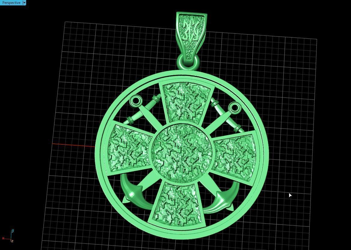 Ukranian Army Emblems 3D print model_12