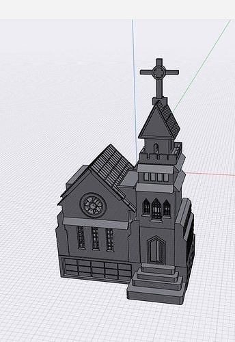 Little Church 3D model