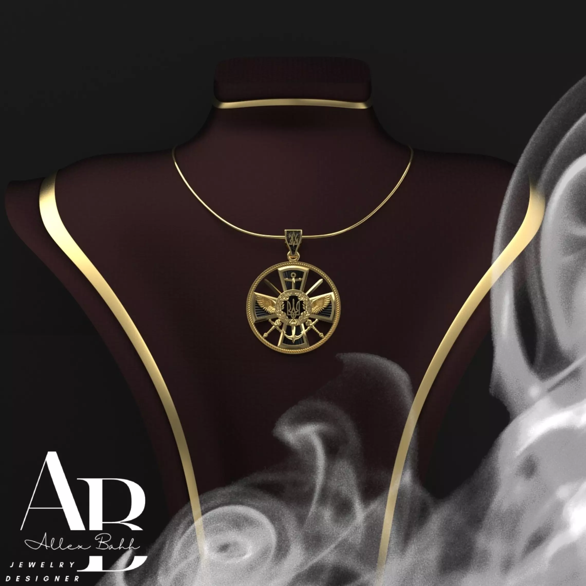 Ukranian Army Emblems 3D print model