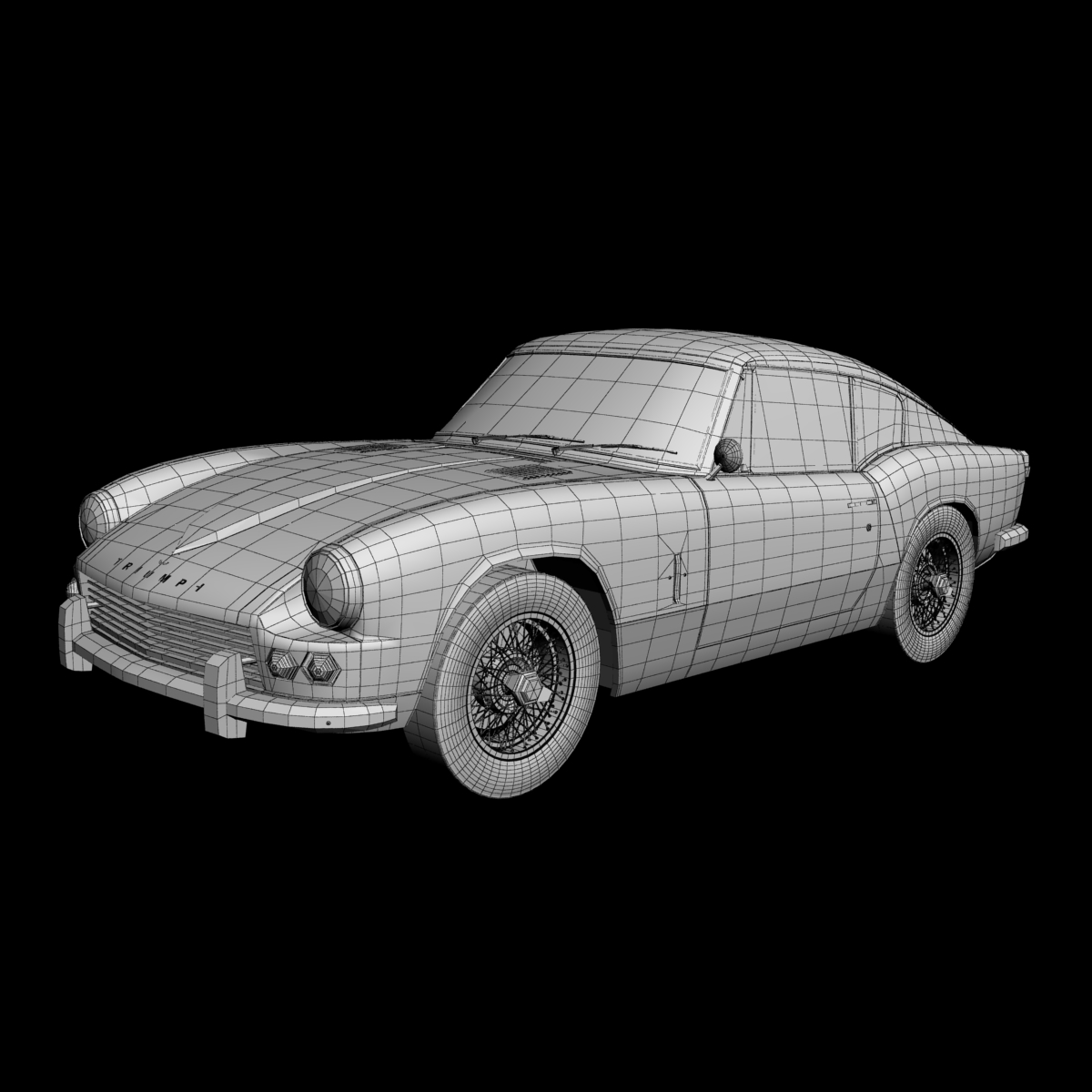 Triumph GT6 Mk 1 3D model_12