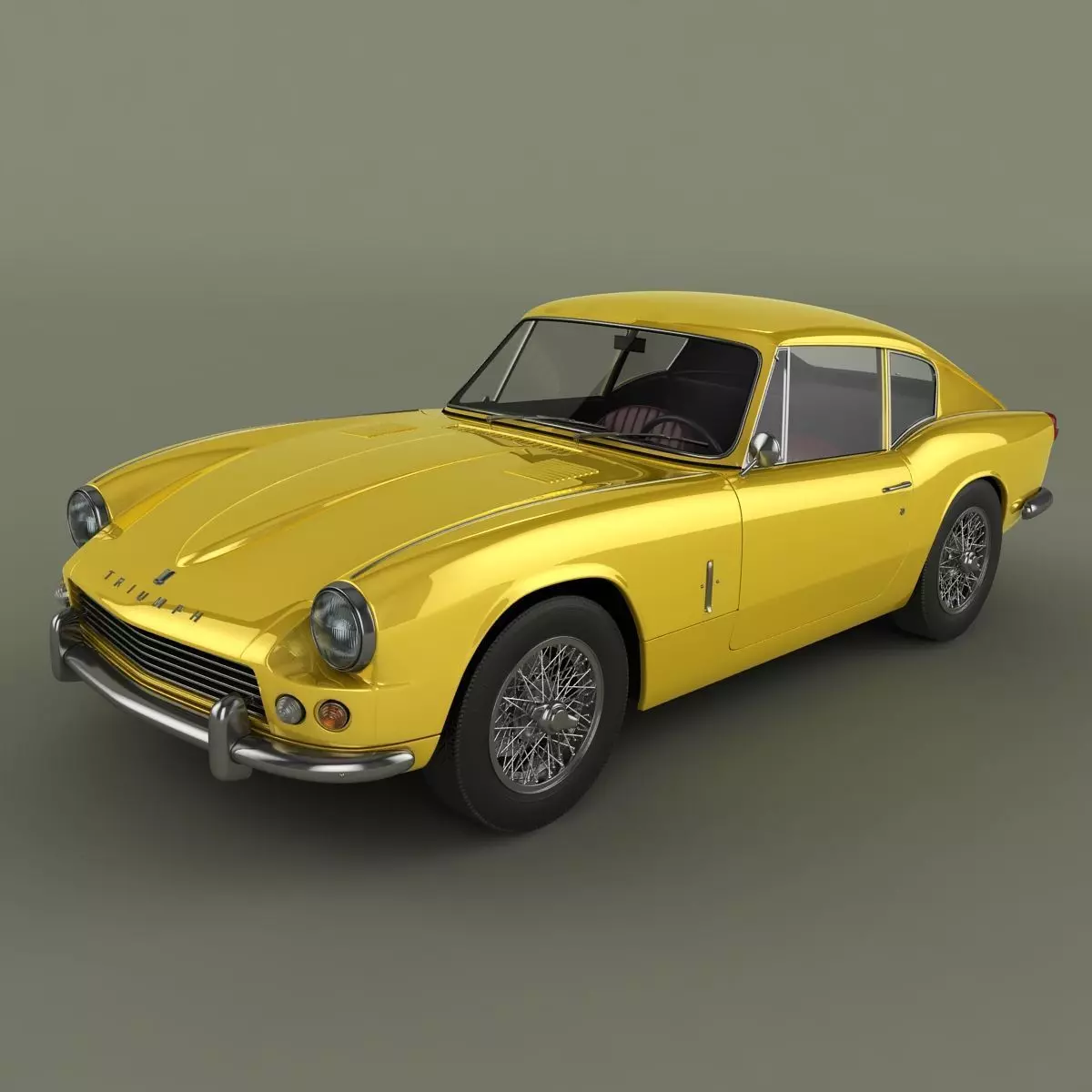 Triumph GT6 Mk 1 3D model_0