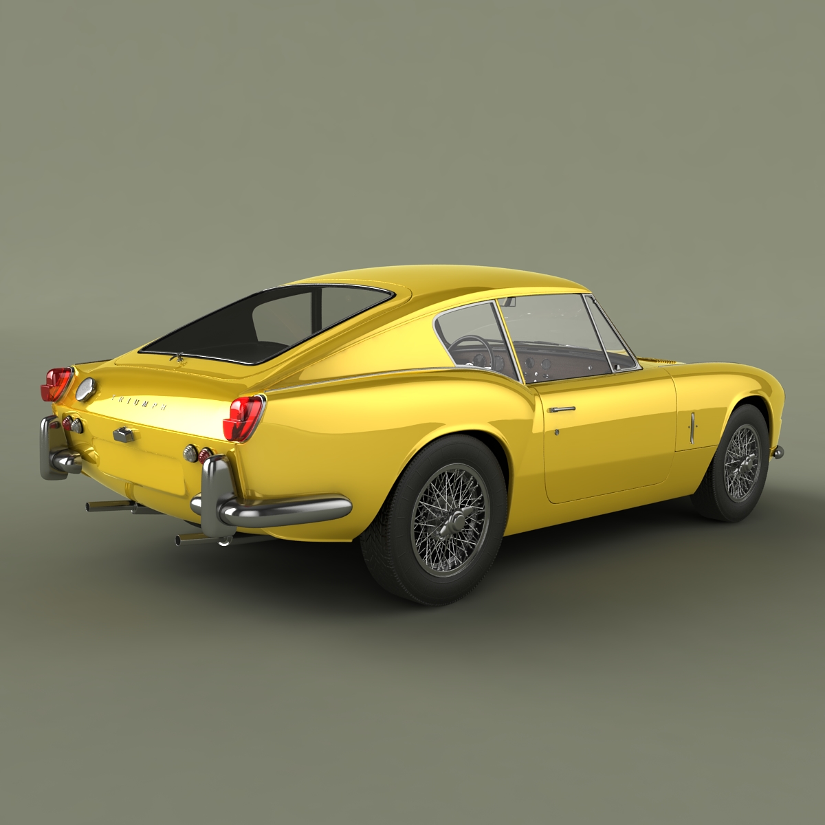 Triumph GT6 Mk 1 3D model_2