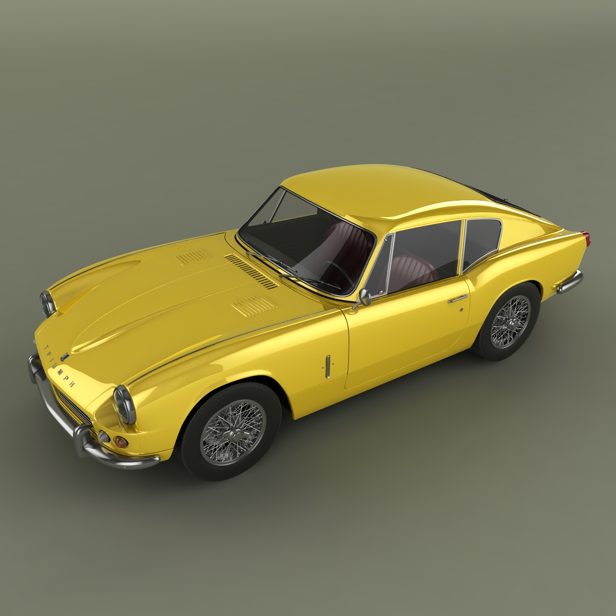 Triumph GT6 Mk 1 3D model_5