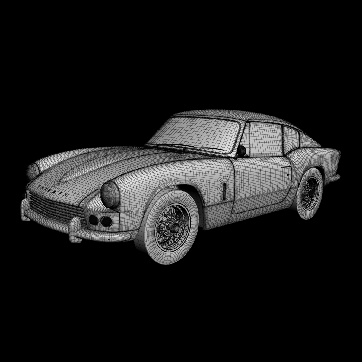 Triumph GT6 Mk 1 3D model_13