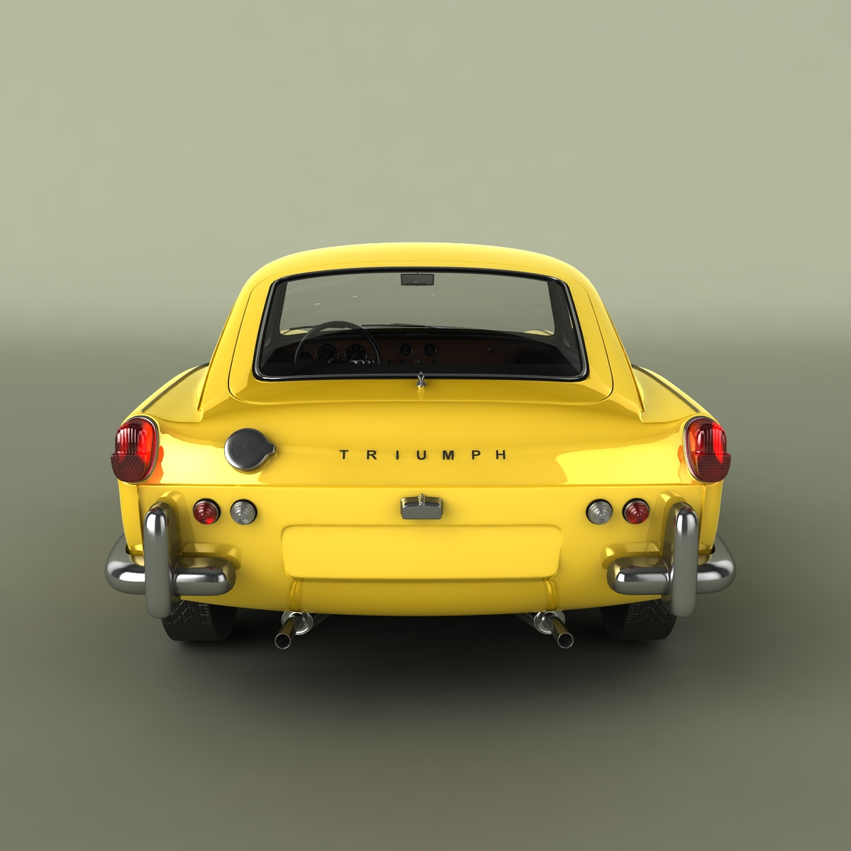 Triumph GT6 Mk 1 3D model_3