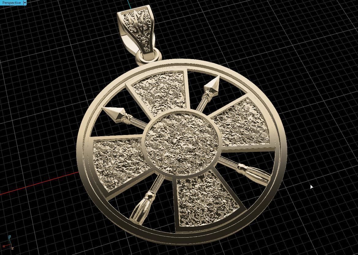 Ukranian Army Emblems 3D print model_4