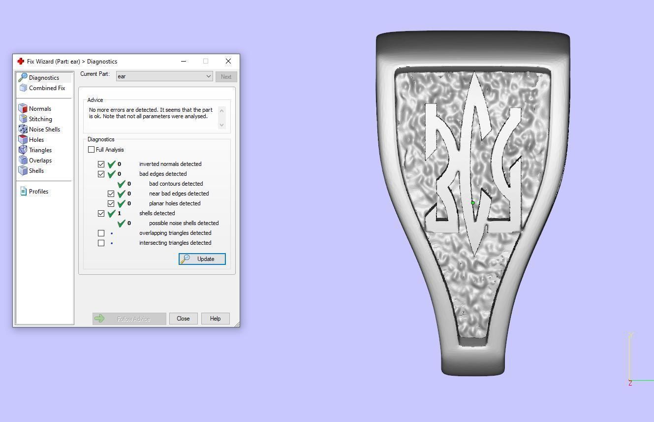 Ukranian Army Emblems 3D print model_19