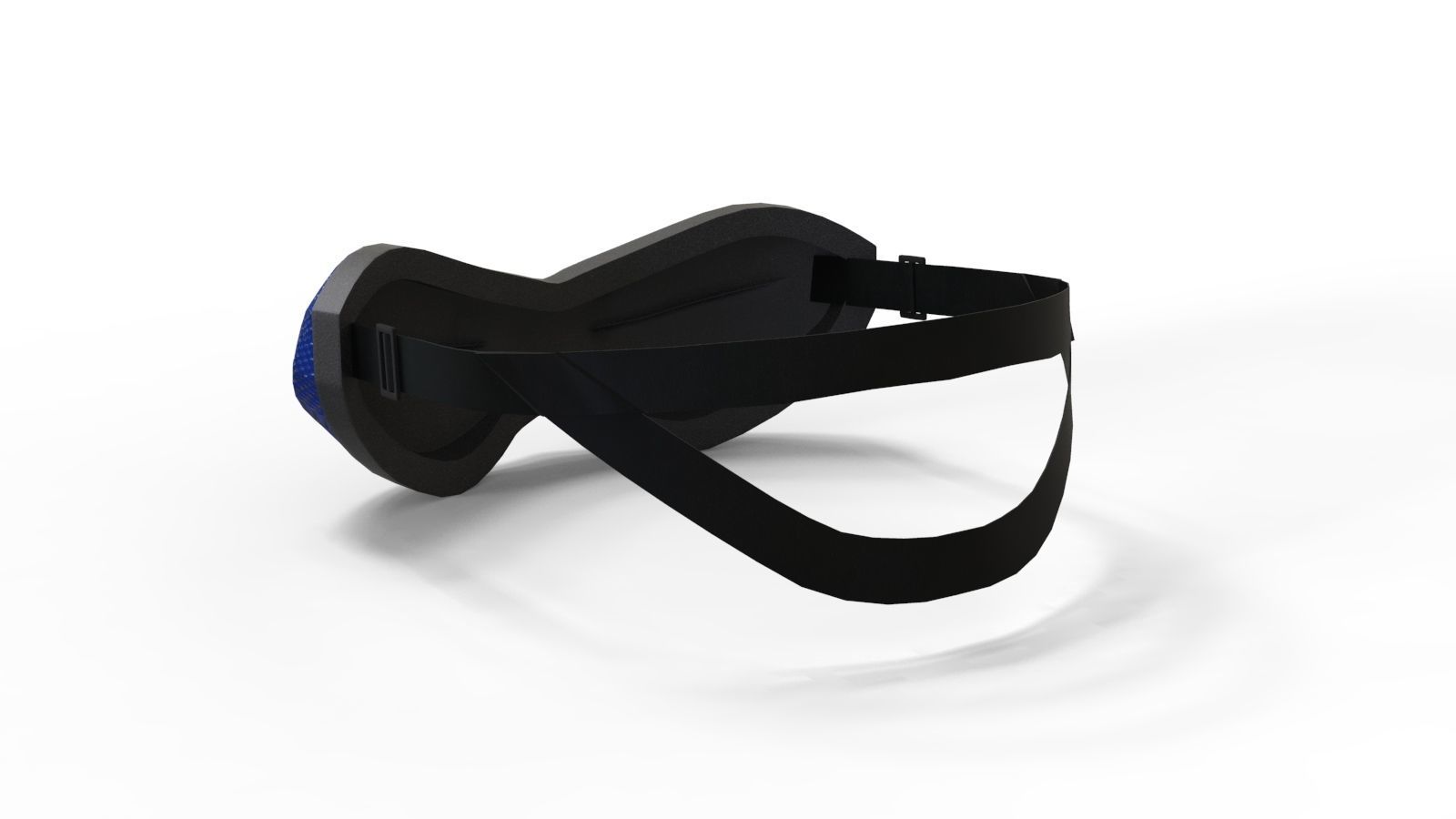 LEX GILLETTE NIKE VISION GOGGLES Low-poly 3D model_4