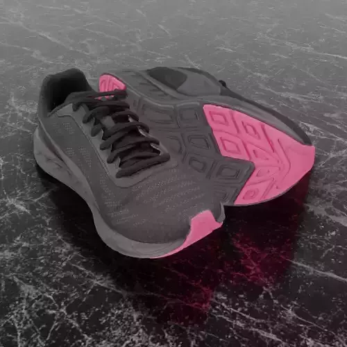 PUMA 3D SHOES - BLACK - PINK