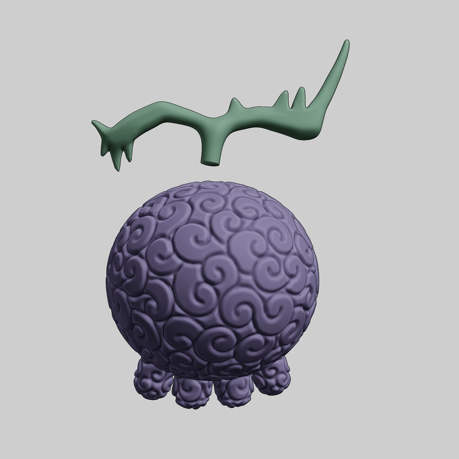 One piece Brook Soul King kit cosplay 3D print model_13