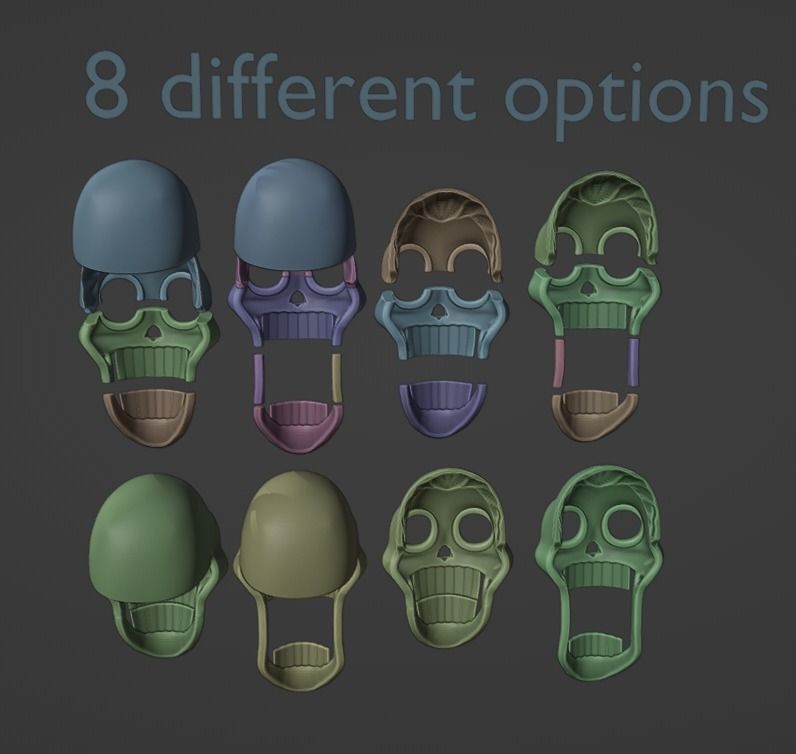 One piece Brook Soul King kit cosplay 3D print model_2