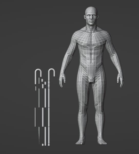 One piece Brook Soul King kit cosplay 3D print model_9