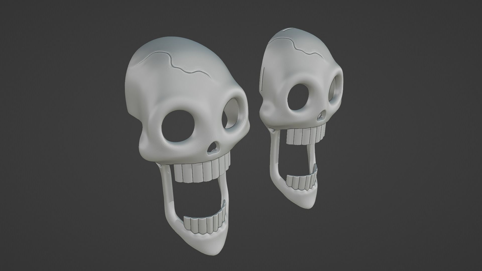 One piece Brook Soul King kit cosplay 3D print model_5