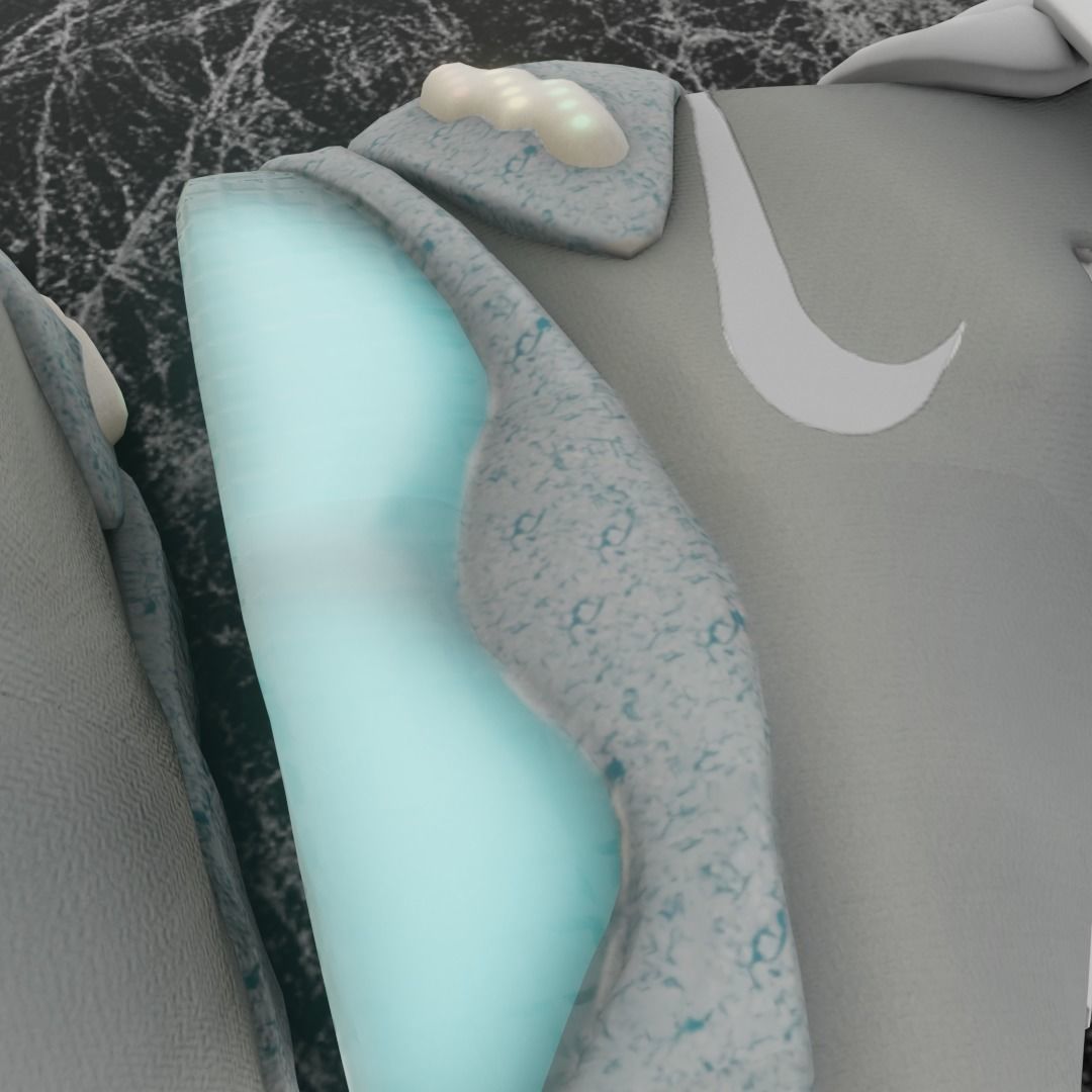 NIKE AIR MAG 3D SHOES Low-poly 3D model_8