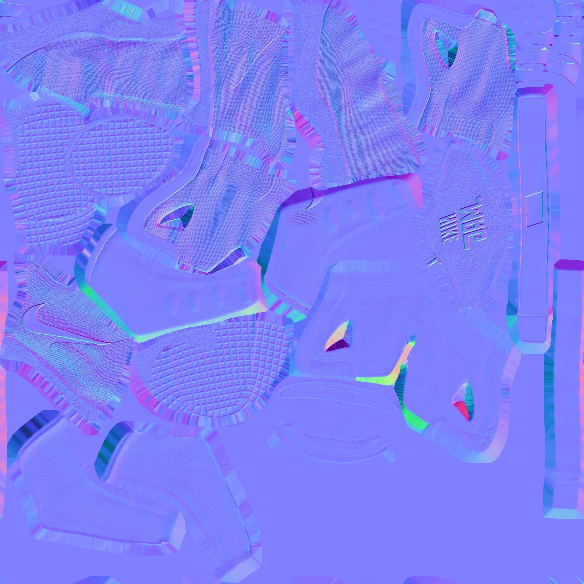 NIKE AIR MAG 3D SHOES Low-poly 3D model_13