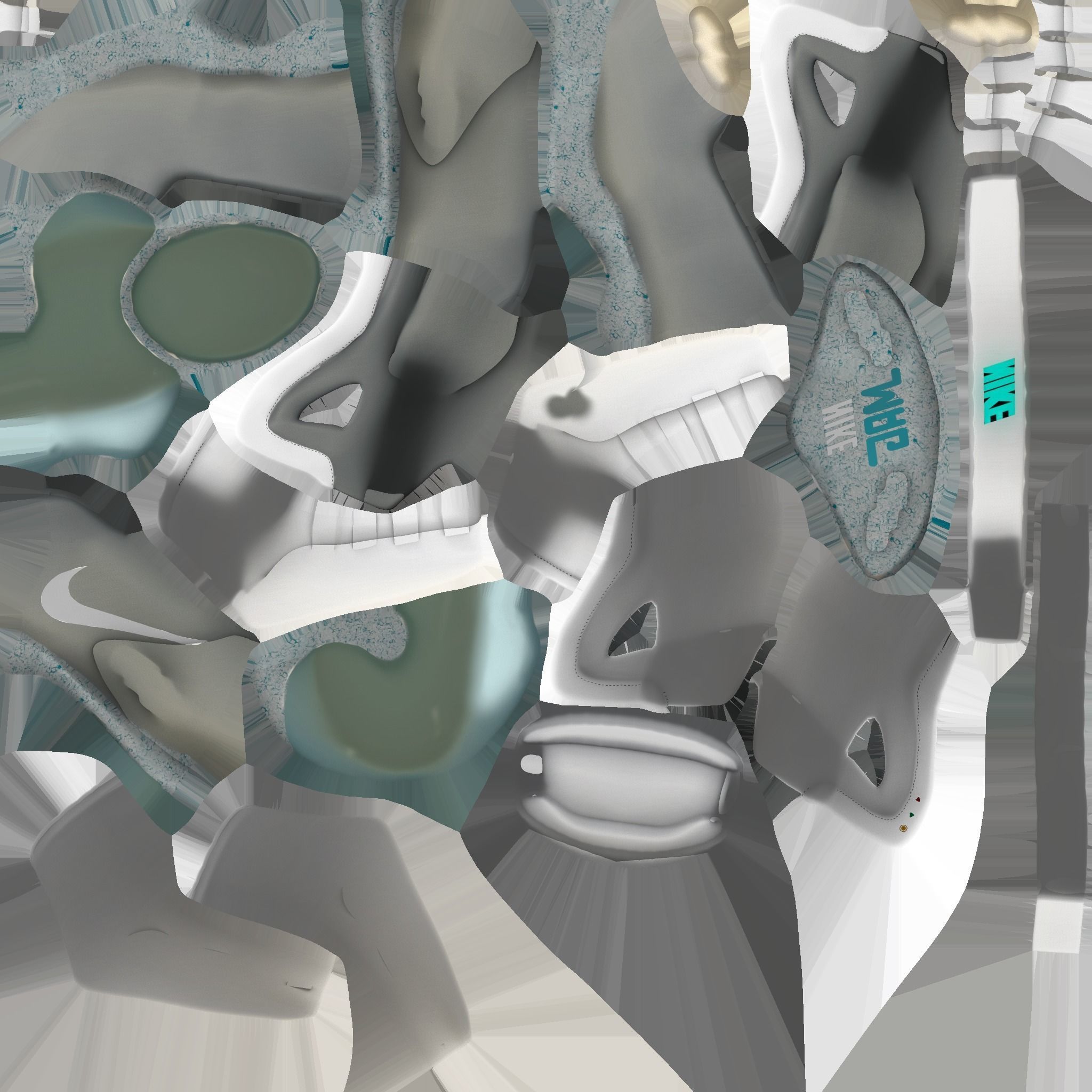 NIKE AIR MAG 3D SHOES Low-poly 3D model_11