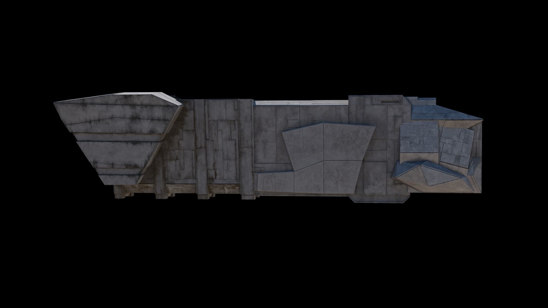 dune Atreides spaceship 3D model_4