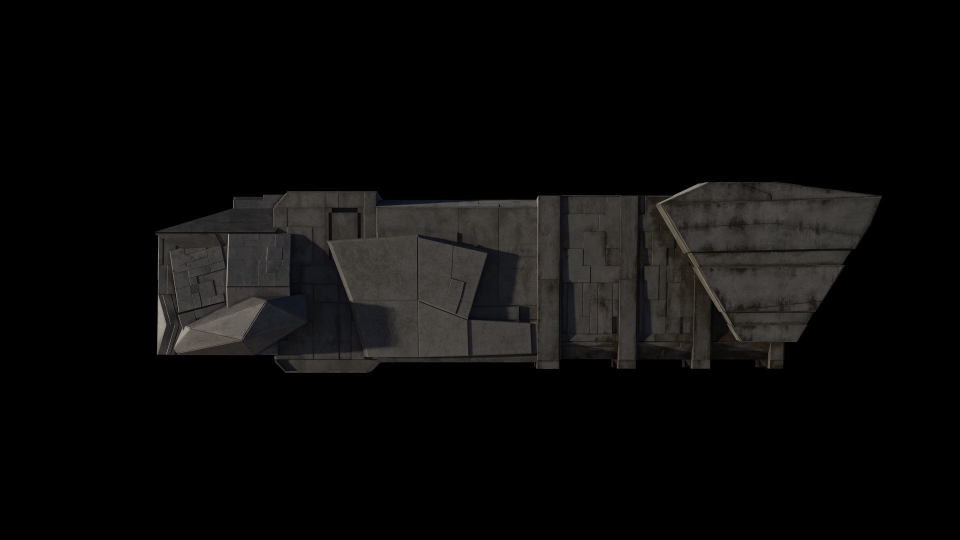 dune Atreides spaceship 3D model_2