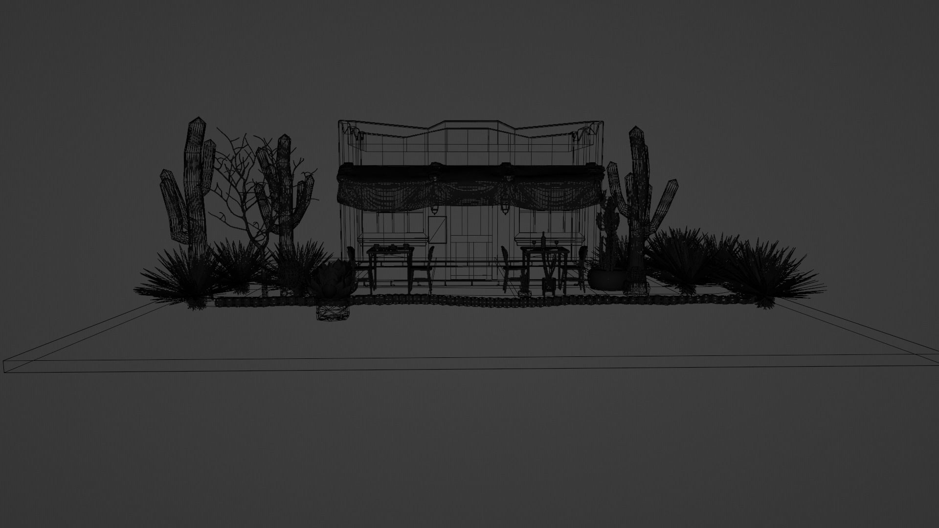 Mexican Coffee Shop 3D 3D model_10