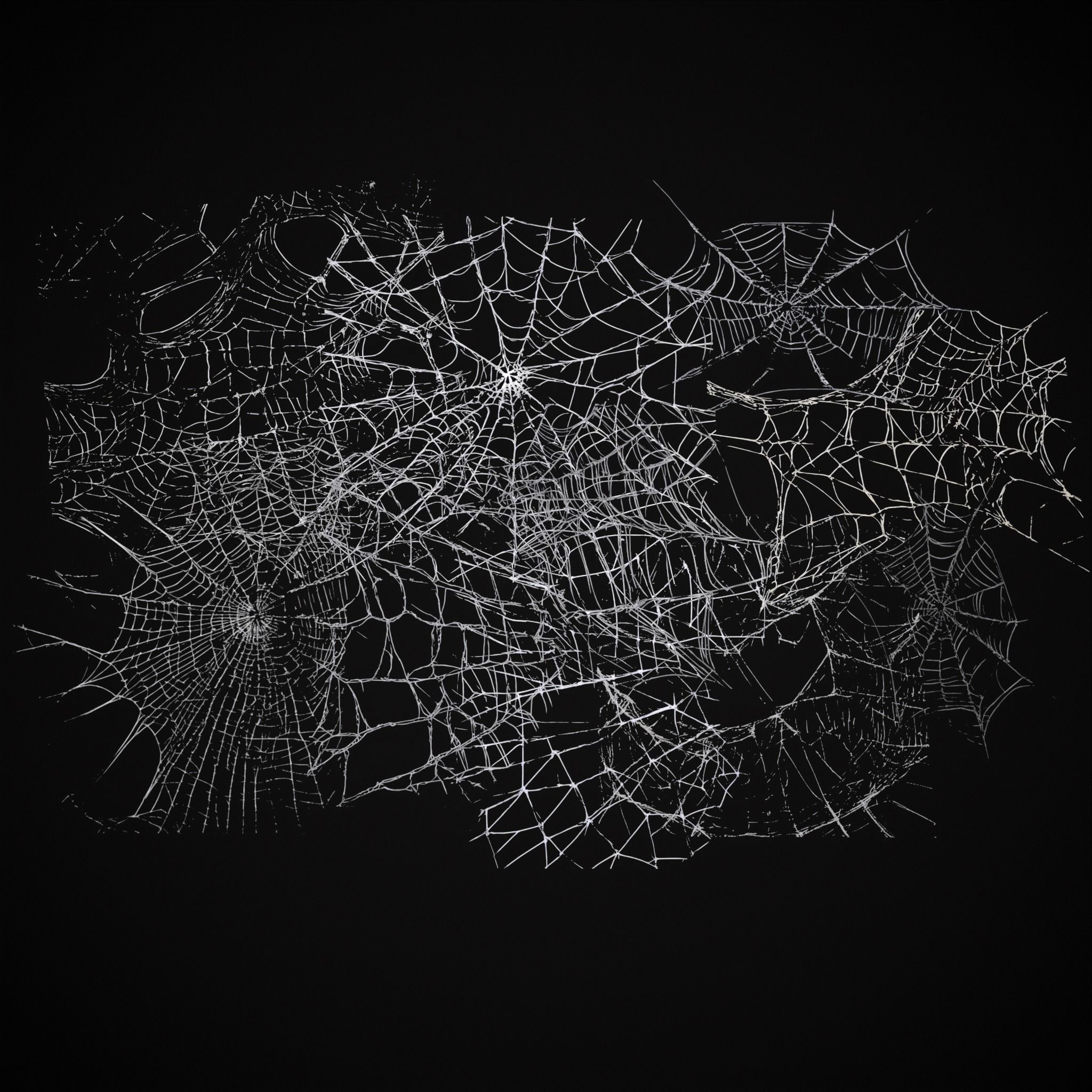 Spider Webs Pack Three Low-poly 3D model_11