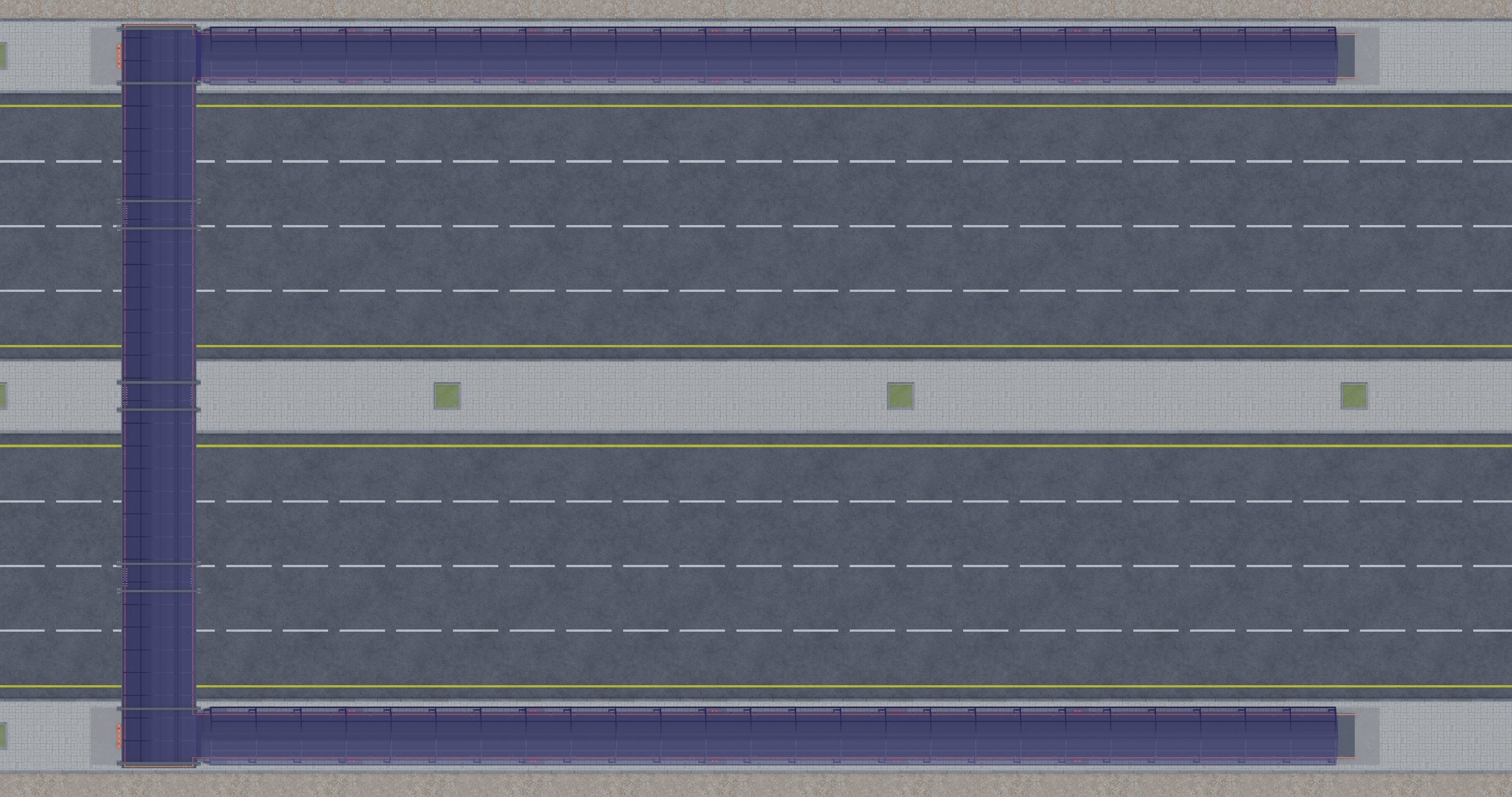 Steel Pedestrian Bridge Type-33 3D model_10