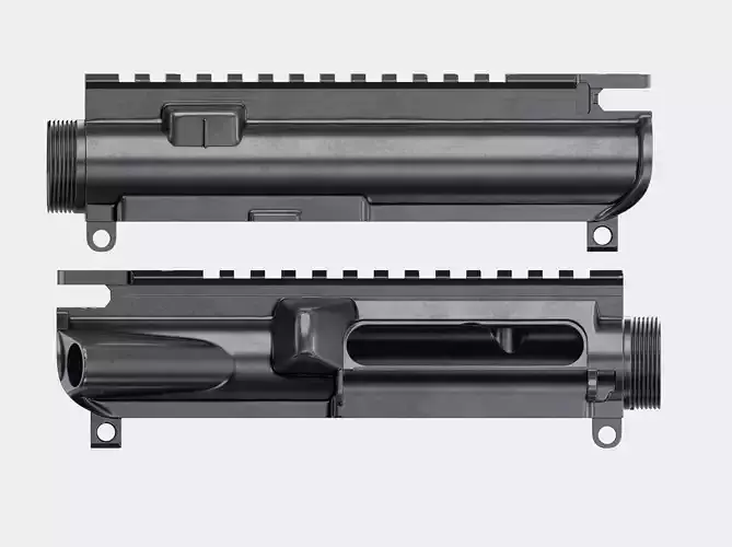 M4A1 -  AR-15 - receiver upper - HIGHPOLY - NATO