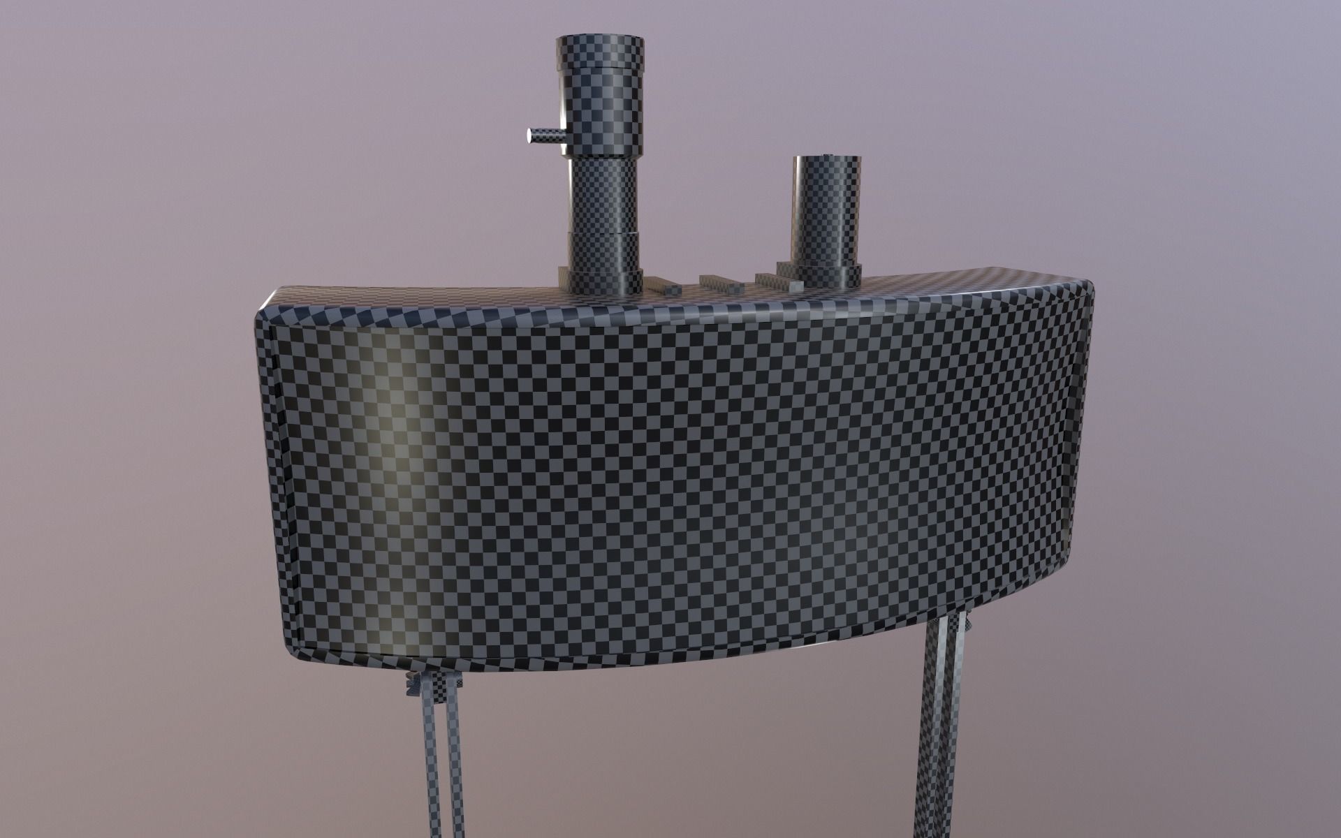 Yugoslav MRUD anti-personnel mine Low-poly 3D model_22