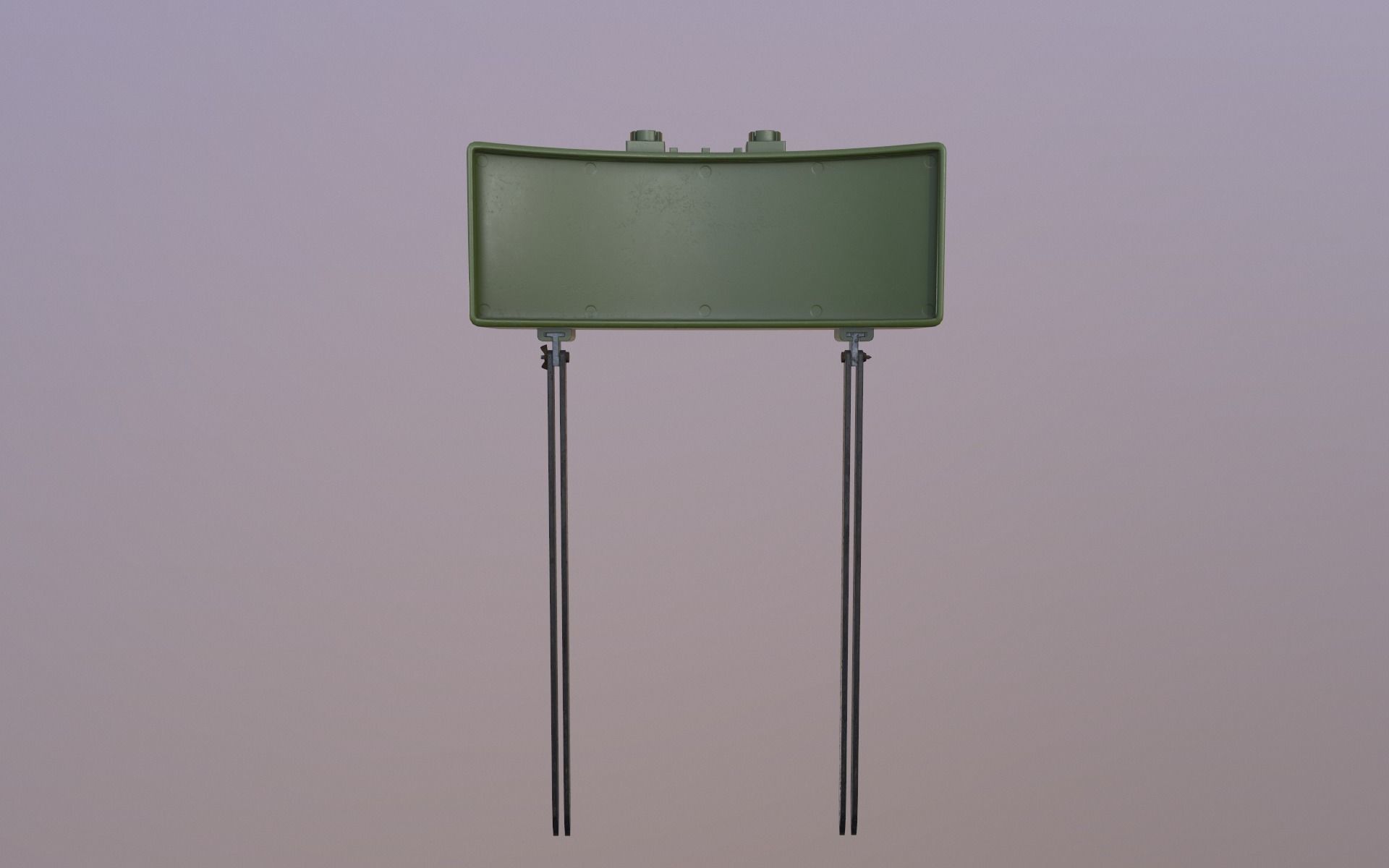 Yugoslav MRUD anti-personnel mine Low-poly 3D model_9