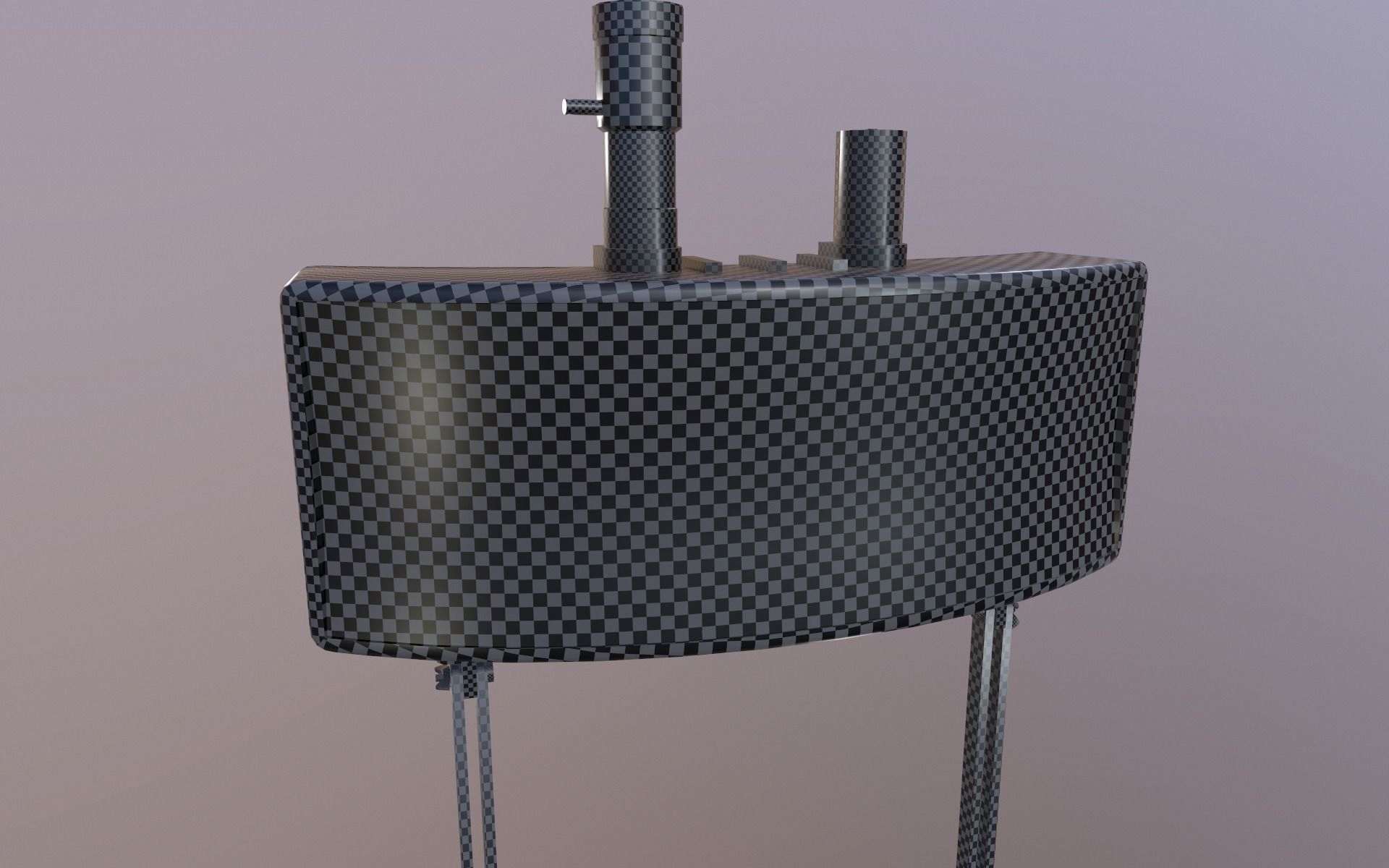 Yugoslav MRUD anti-personnel mine Low-poly 3D model_21
