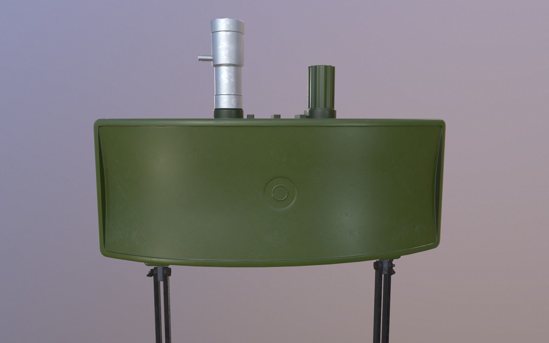 Yugoslav MRUD anti-personnel mine Low-poly 3D model_2