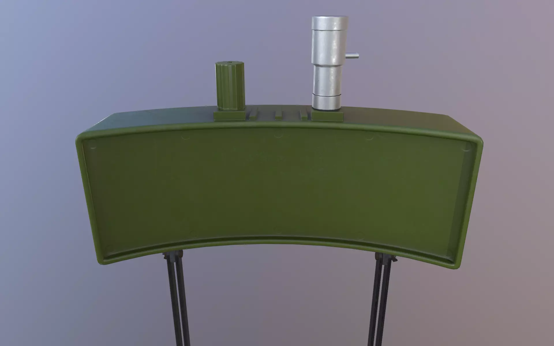 Yugoslav MRUD anti-personnel mine Low-poly 3D model_0