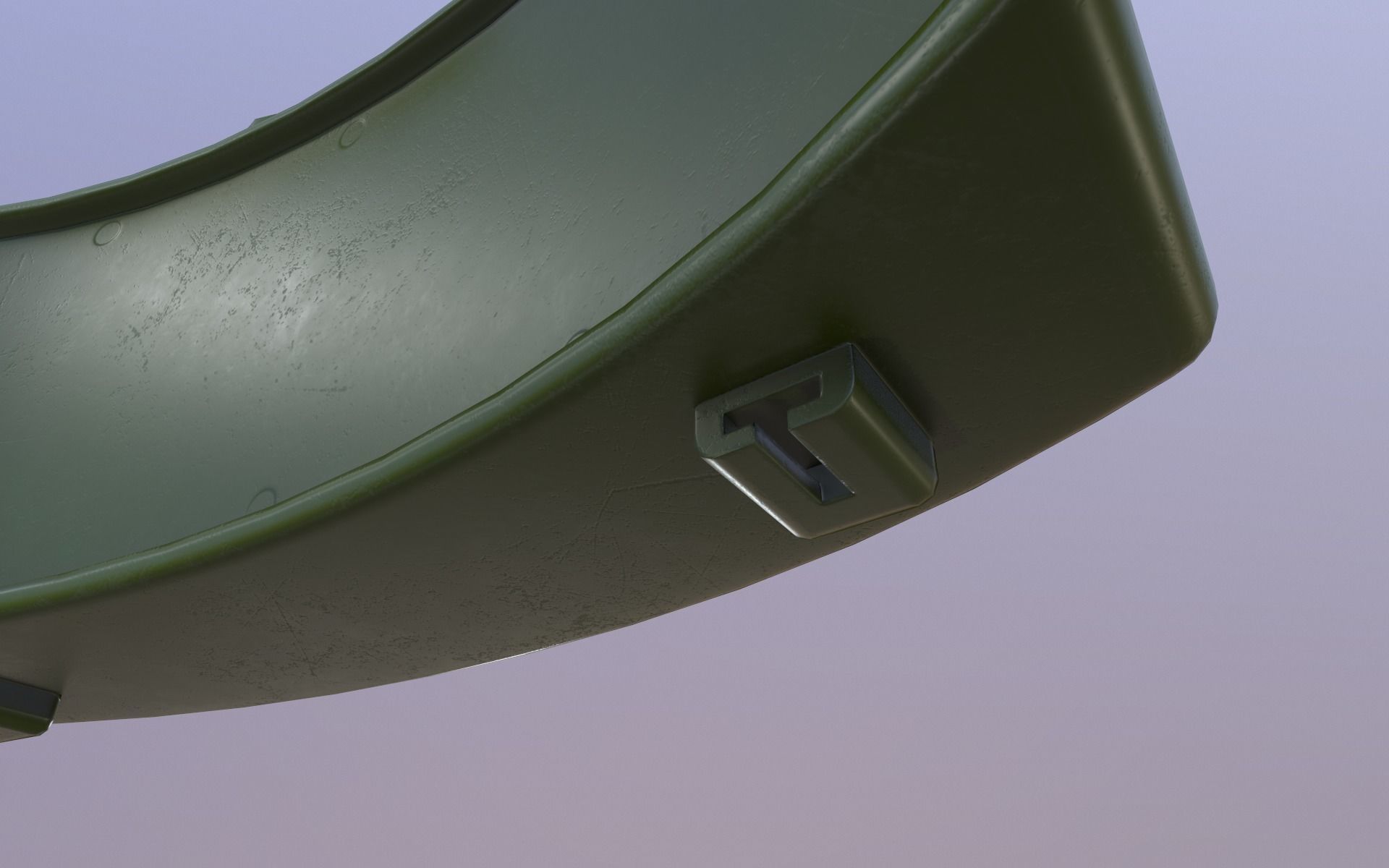 Yugoslav MRUD anti-personnel mine Low-poly 3D model_14