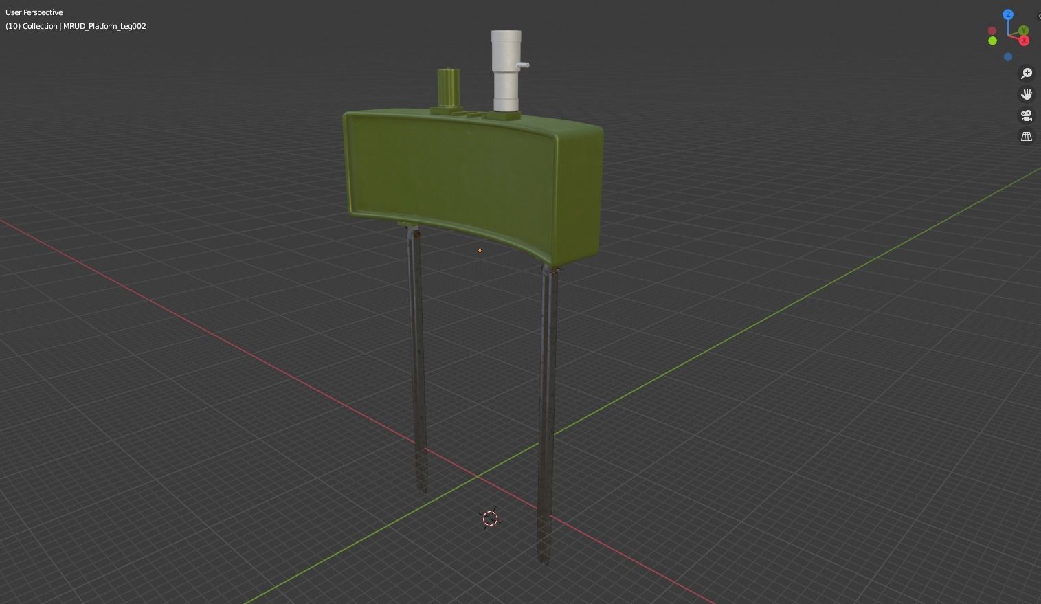 Yugoslav MRUD anti-personnel mine Low-poly 3D model_24