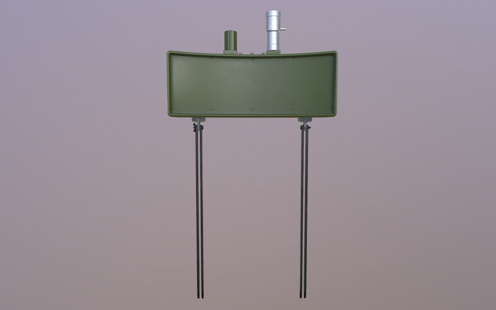 Yugoslav MRUD anti-personnel mine Low-poly 3D model_7