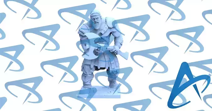 Harrier for 3d printing