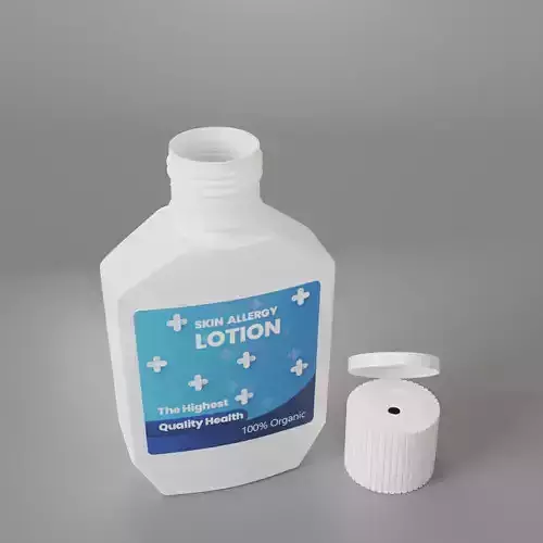 Cosmetic and Medical Lotion Bottle