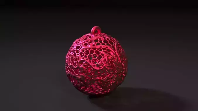 Christmas tree decor 4 3D print model