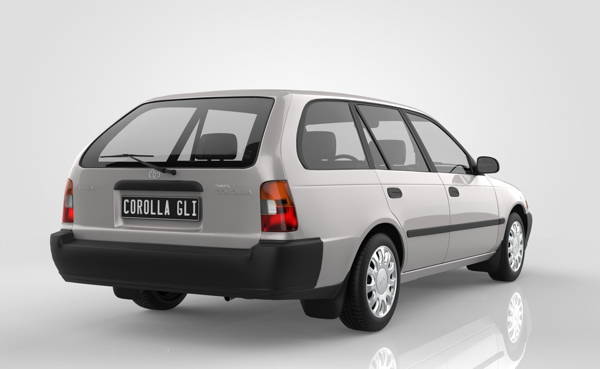 Toyota Corolla AE101 Wagon 3D model_5