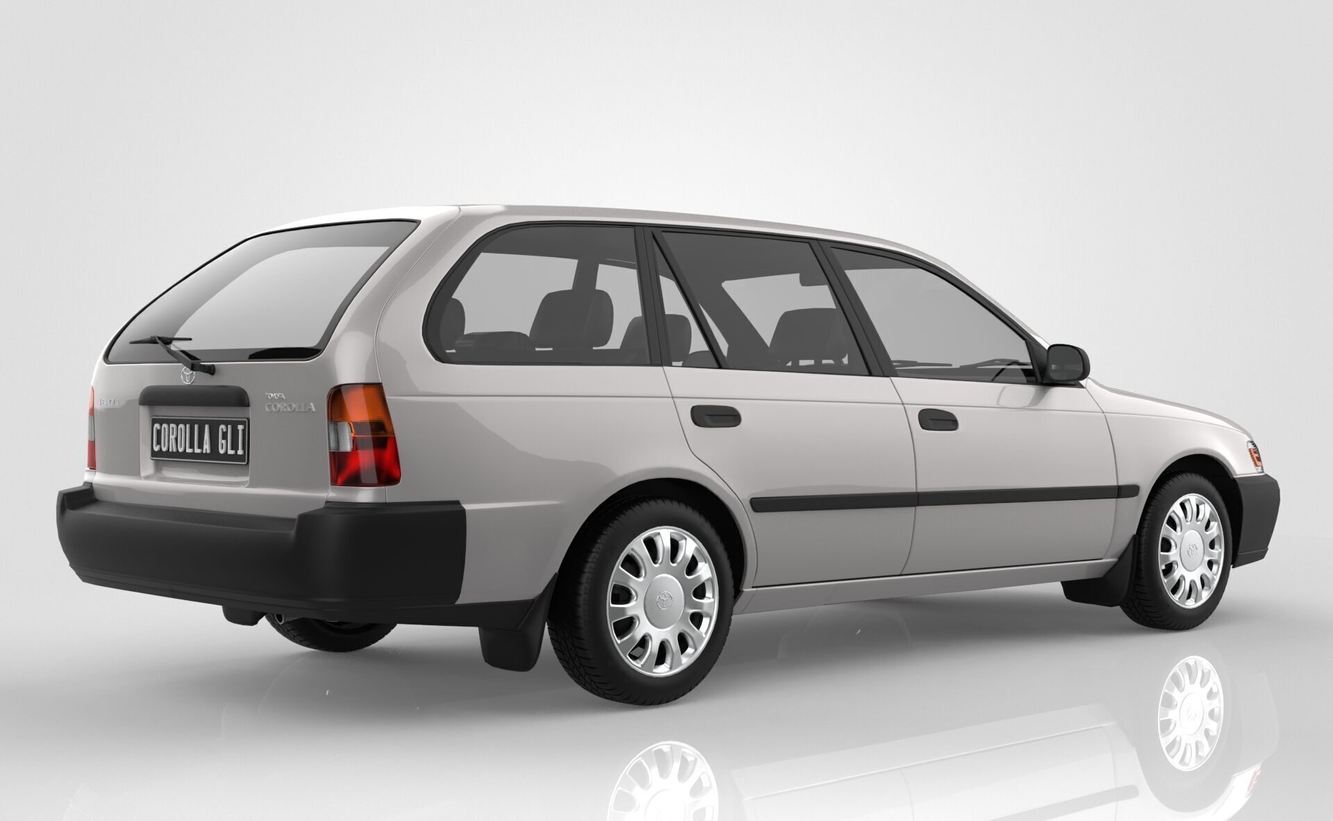 Toyota Corolla AE101 Wagon 3D model_6