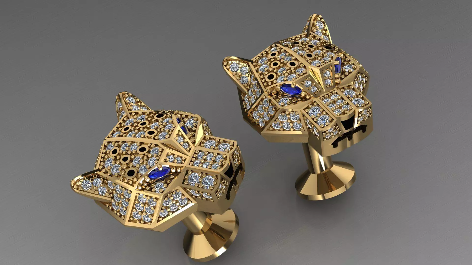 Cufflinks 3D print model