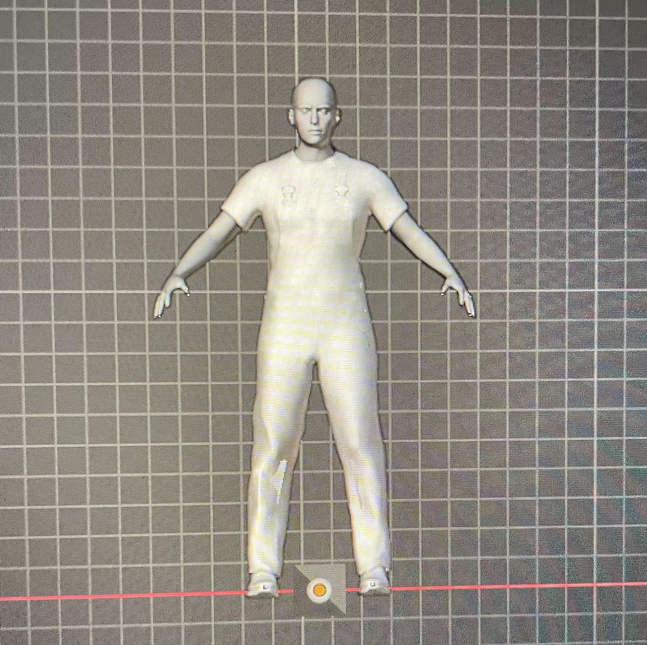 Farmer model Free low-poly 3D model