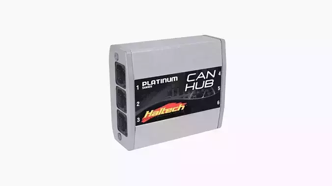 Haltech Platinum Can Hub Low-poly 3D model