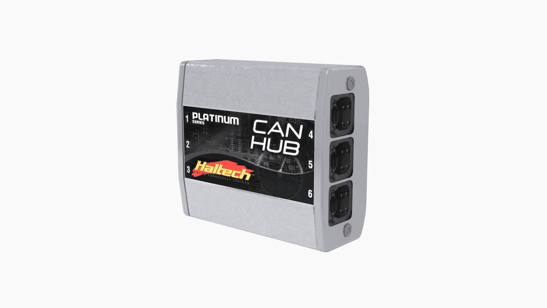 Haltech Platinum Can Hub Low-poly 3D model_2