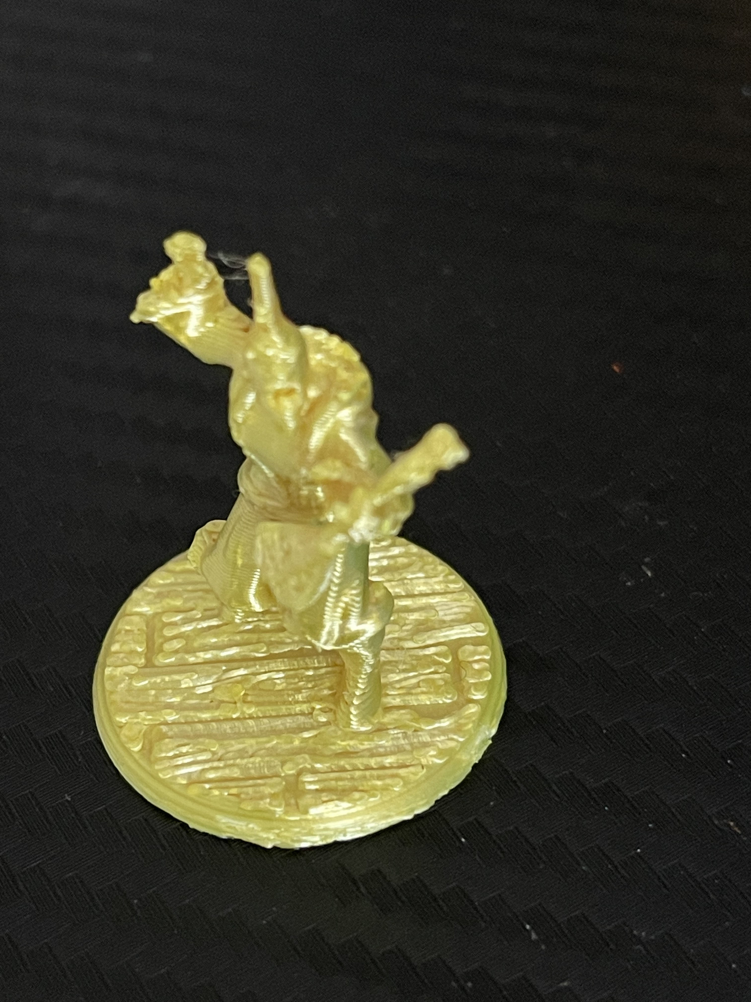 Rockin Dwarf Bard 3D print model_1