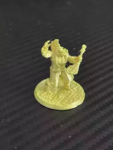 Rockin Dwarf Bard 3D print model