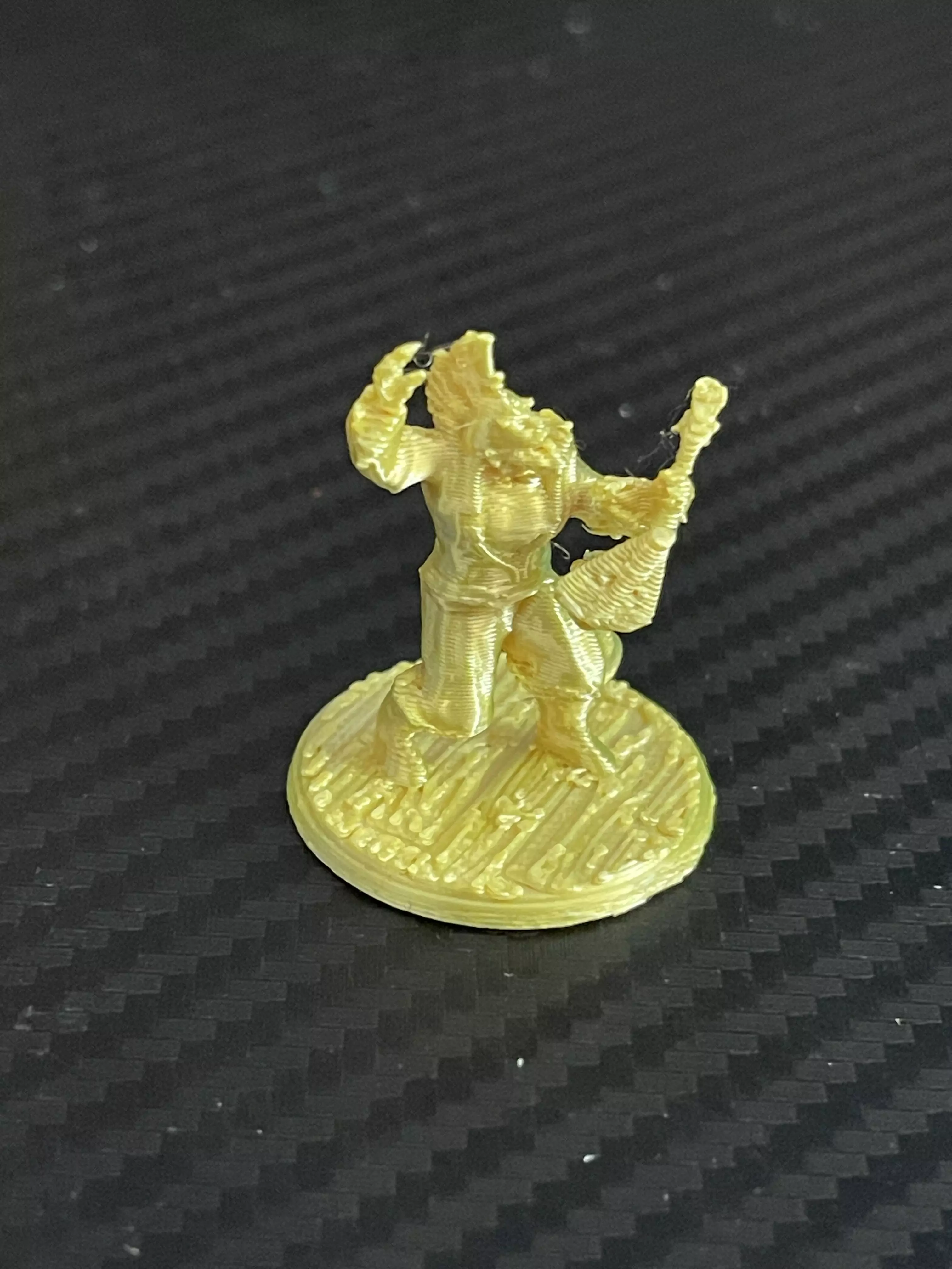 Rockin Dwarf Bard 3D print model_0